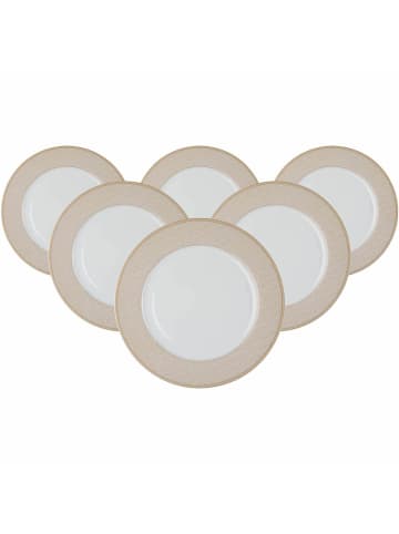Ritzenhoff & Breker 6er Set Speiseteller Geo in Beige ø 27 cm in beige
