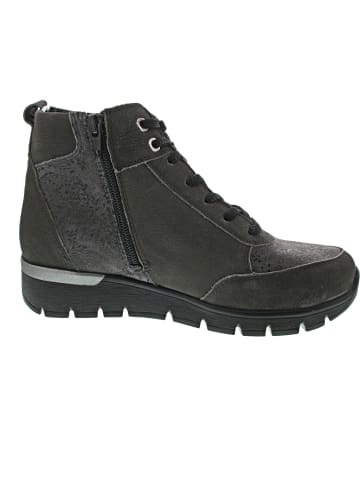 WALDLÄUFER K-Ramona Schnürstiefelette Grau