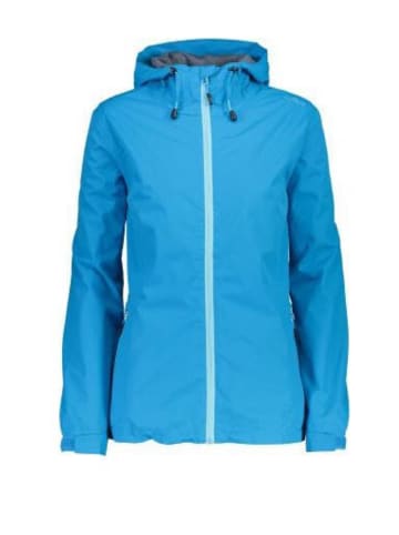 cmp Funktionsjacke/Regenjacke WOMAN JACKET FIX HOOD in Blau