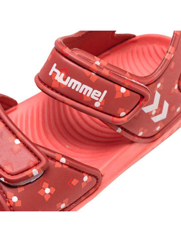 Hummel Hummel Sandal Playa Jr Unisex Kinder Leichte Design in DUSTY CEDAR