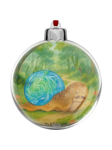 Mr. & Mrs. Panda christbaumkugel Schnecke Sir Design ohne Spruch in Weiß