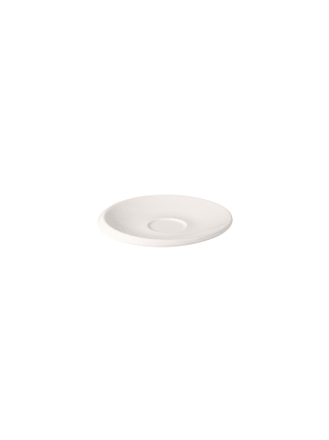 Villeroy & Boch 6er Set Mokka- / Espressountertasse NewMoon in Weiß ø 13 cm in weiß