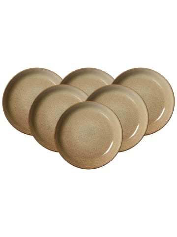 Ritzenhoff & Breker 6er Set Suppenteller Alicante ø 21 cm in Braun