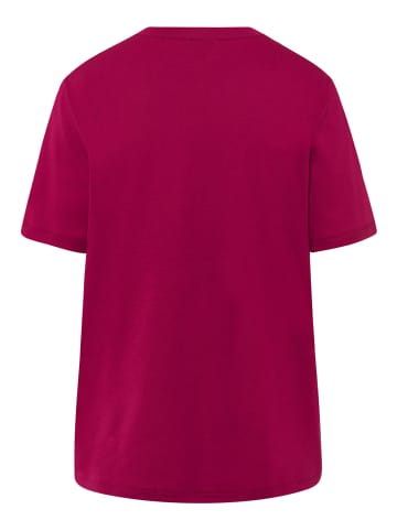 Hanro T-Shirt Natural Shirt 1er-Pack in intense garnet