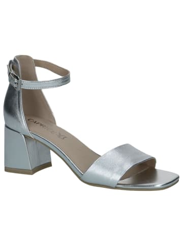 Caprice Sandalette in SILVER METAL.