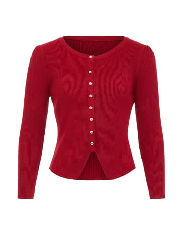 VERNOLE Strickjacke in Rot