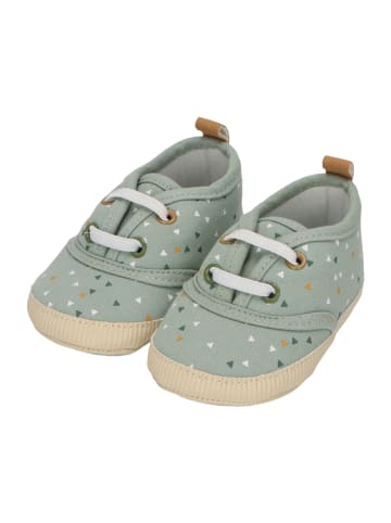 Sterntaler Babyschuh Muster in grün