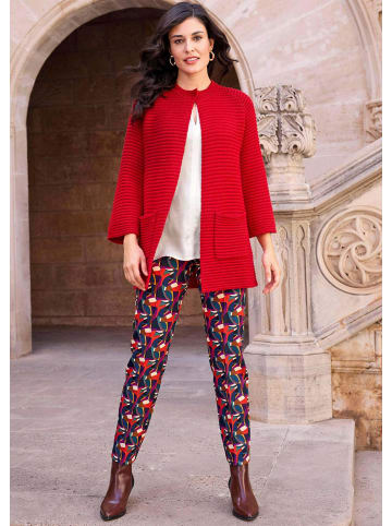 Alba Moda Bequeme Schlupfhose in Retro-Print in bunt