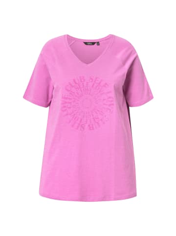 Ulla Popken Shirt in kühles pink
