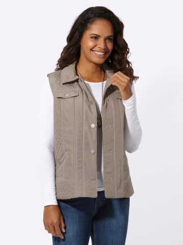 WITT WEIDEN Steppweste in taupe