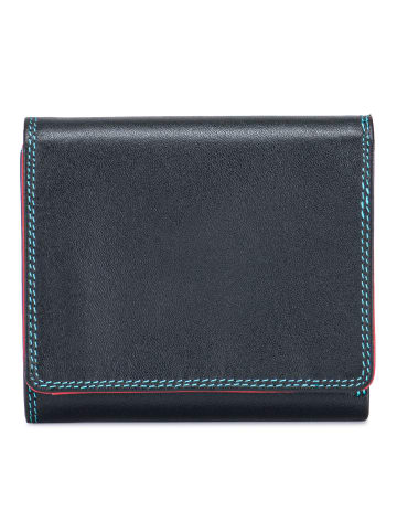 MYWALIT Geldbörse RFID Schutz Leder 10.5 cm in black-pace