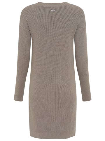 Laura Scott Strickkleid in taupe