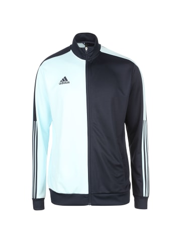 adidas Performance Trainingsjacke TIRO TRACK HALF & HALF in dunkelblau / weiß