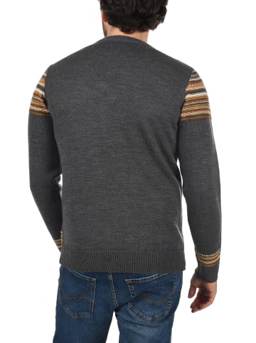 INDICODE Strickpullover IDLurdes in grau melange