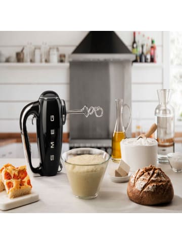 Smeg Handmixer 50's Retro Style in Schwarz