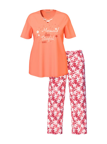 Ulla Popken Pyjama in koralle