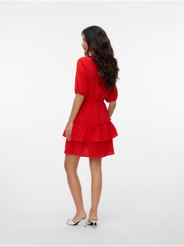 Vero Moda Kleid in Fiery Red