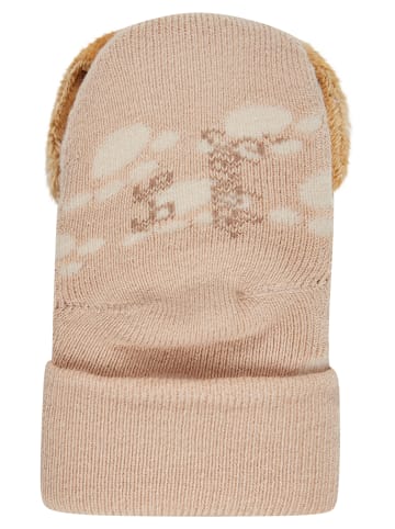 Sterntaler Baby Rasselsocken Hund in beige