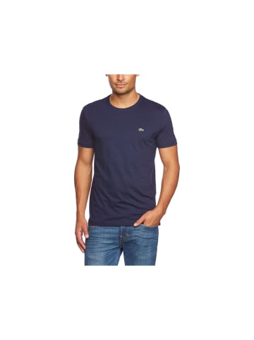 Lacoste Rundhals T-Shirt in marineblau
