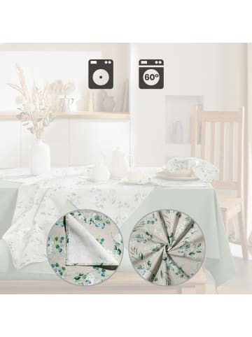 REDBEST Baumwolle Tischläufer in salbei