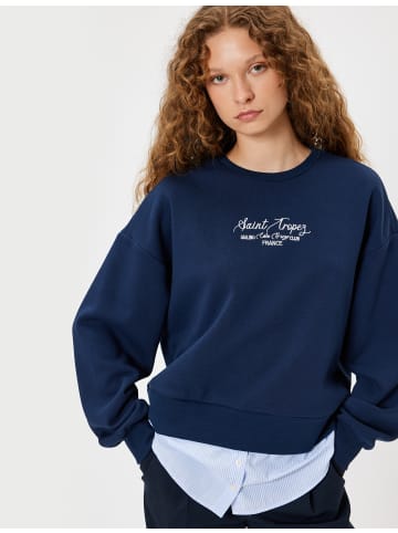 KOTON Sweatshirt in Marineblau