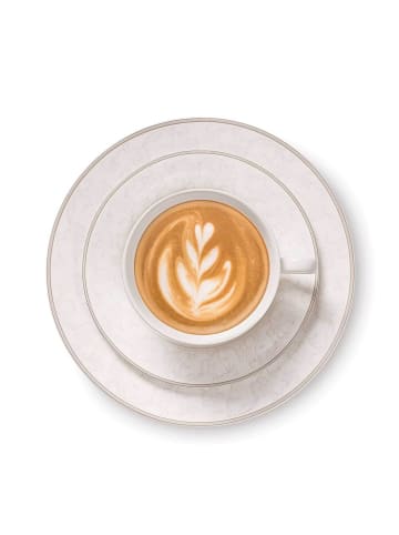 Ritzenhoff & Breker 18er Set Kaffeeservice Isabella creme in creme