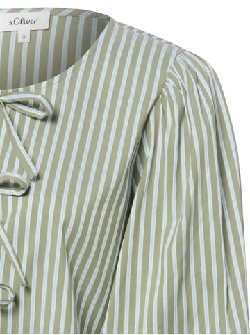 s.Oliver Bluse in khaki hellblau - 0001
