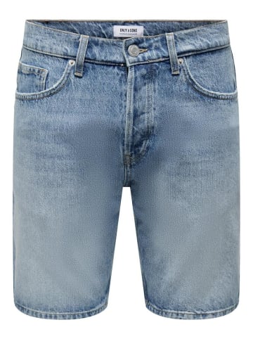 Only&Sons Short in Light Blue Denim