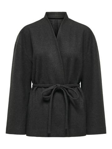 ONLY Jacke in Dark Grey Melange