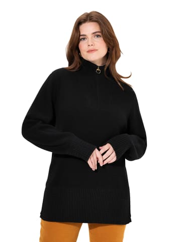 Ulla Popken Pullover in schwarz