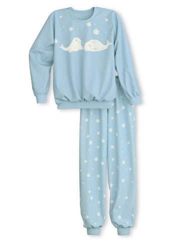 Calida Pyjama in cascade blue