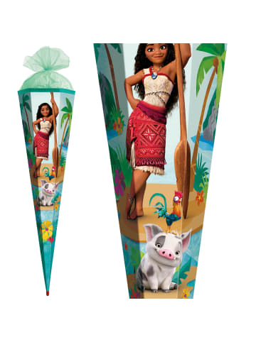 ROTH Schultüte groß 85 cm Disney Vaiana in Grün