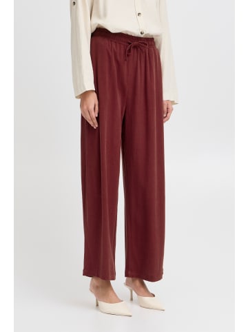 b. young Hose BYFILINEN Loose fit in Tawny Port