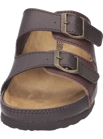 Dr. BRINKMANN Komfort-Pantoletten, Klassische Pantoletten in mokka/kastanie