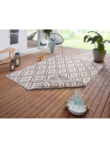 NORTHRUGS In- & Outdoor Wendeteppich Rio Beige Creme