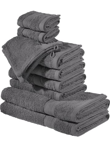 REDBEST Frottier Frottier-Set 10-tlg. Chicago in anthrazit