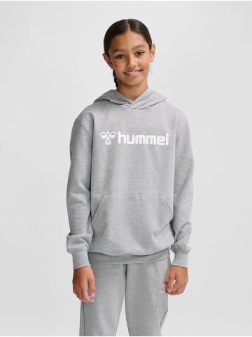 Hummel Verstellbare Taille Kapuzenpullover Hmlgo Kinder in GREY MELANGE