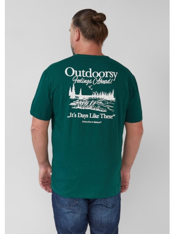 s.Oliver T-Shirt in 79D1_tannengrün