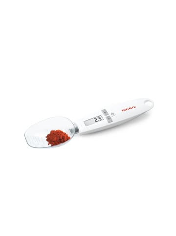 Soehnle Küchenwaage Cooking Star weiß transparent 22,8 x 6,2 x 3,3 cm
