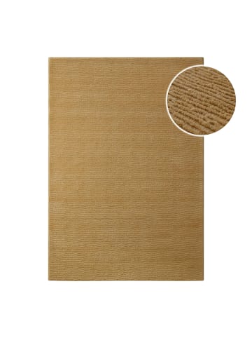 Wecon Home Wollteppich Castello ONE in karamell