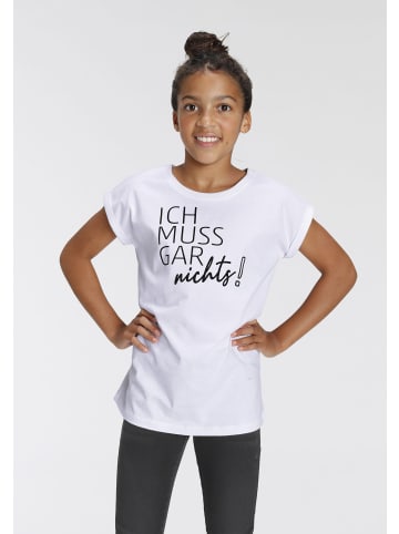 Kidsworld T-Shirt in weiß