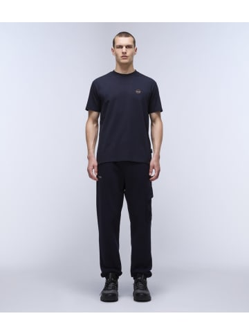 Napapijri T-Shirt "S-Badge Ss" in Blau
