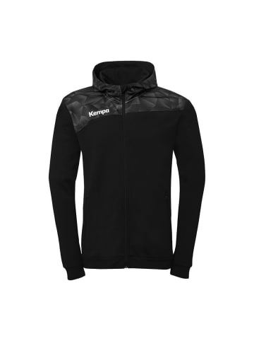 Trainingsjacke "Athletics 29 Kapuzenjacke" in Schwarz