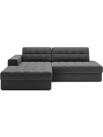 MF Design Blazer Recamiere Links in Braun -  (L) 150 x (B) 240 x (H) 82 cm