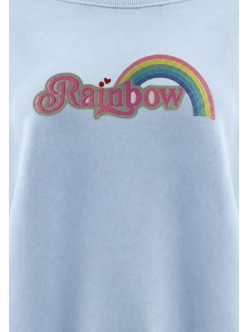 myMo Women Sweatshirt in Light Blue
