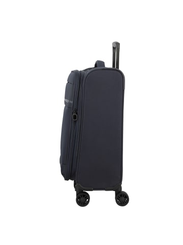 Jump Monthélys 4 Rollen Kabinentrolley 55 cm mit Dehnfalte dark blue