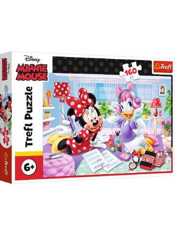 Trefl Puzzle Minnie Mouse and Daisy 160 Puzzleteile Kinderpuzzle 6 Jahre