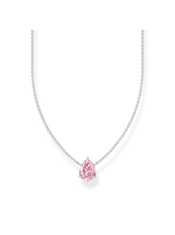 Thomas Sabo Kette in silber, pink