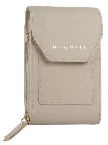 Bugatti Geldbörse ELLA SAFFIANO Kunstfaser in beige