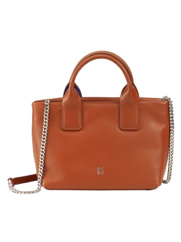 DuDu Ibiza Handtasche Leder 22 cm in cinnamon
